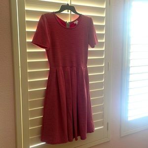 LulaRoe short sleeve knee length dress